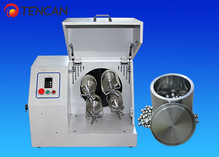 4L 220V 0.75KW Horizontal Planetary Ball Mill Laboratory Scale Powder Milling For Cement, Glass, Metal