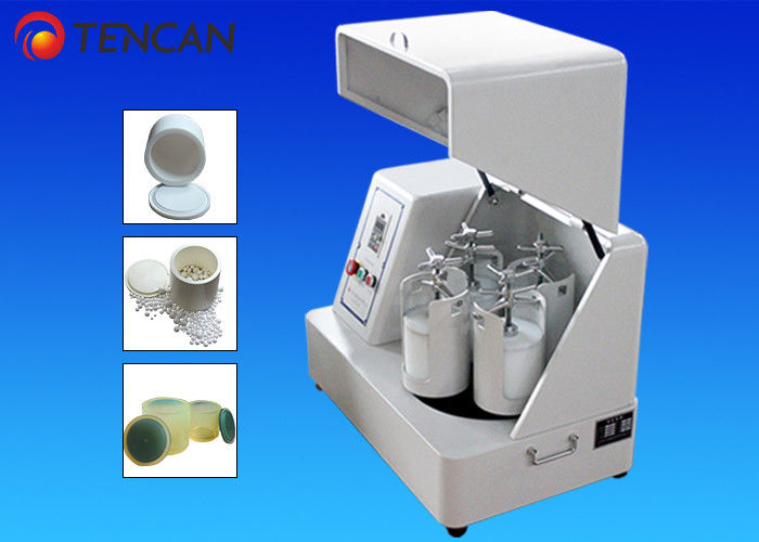 Square Shape Laboratory Ball Mill 1L Special Gear Drived Low Noise