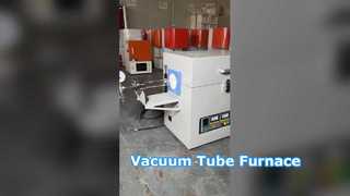 Vacuum Tube Furnace with Alumina Tube for High-Temperature Atmosphere Processing