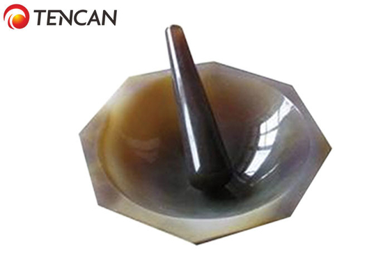 China Tencan Laboratory Automatic Agate Mortar Grinder For Grinding Super Hard Materials