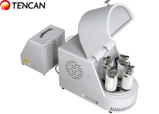 High Speed 220V 50Hz Mini Planetary Ball Mill With Minimum 0.1μM Output Size