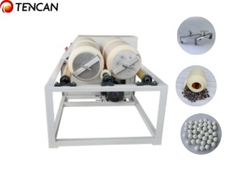 Tencan Four Working Position Jar Ball Mill Customizable Dust Cover Service