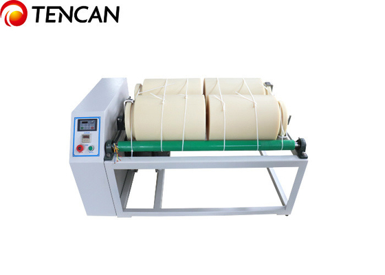 220V 1.5KW 4*15L Roller Jar Mill With Customized Serices Dust Cover / Hand Gear