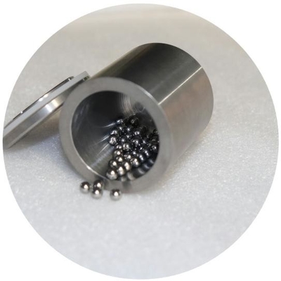Tungsten Carbide Ball Mill Jar Customizable 50mL Capacity with 46mm Inner Depth