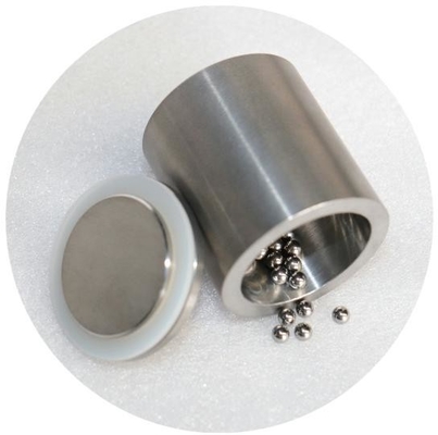Tungsten Carbide Ball Mill Jar Customizable 50mL Capacity with 46mm Inner Depth