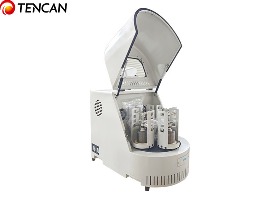 Lab Planetary Ball Mill Manufacturer Grinder Stainless Steel 220V 50Hz 0.75KW Agate Jar 90kg Weight