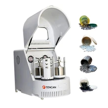 Lab Planetary Ball Mill Manufacturer Grinder Stainless Steel 220V 50Hz 0.75KW Agate Jar 90kg Weight
