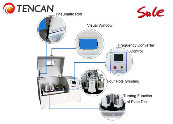 Laboratory Ball Mill Manufacturer Full-directional Grinding Machine Supplier For Super Fine Powder Grinding 12L