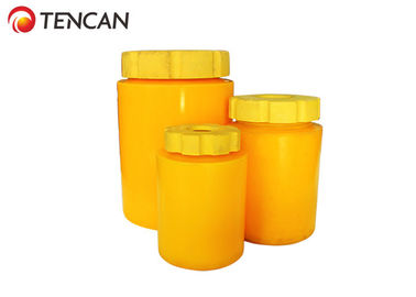 Wear Resistance Polyurethane Ball Mill Jar CE / ISO Certificated 100ML - 10L