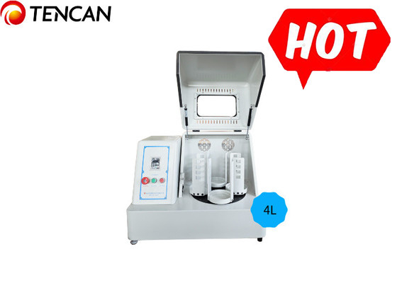 Ball Milling Machine Planetary Grinder Supplier Stainless Steel Jar Materials with 0.75KW Electric Motor