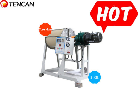 Rolling Ball Mill Powder Pulverizer For Sale 380V-50Hz Voltage with 20-45rpm Rotate Speed 5-35Kg/h Output