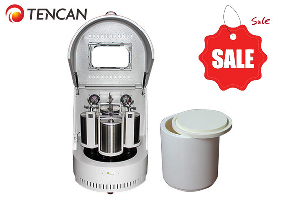 Planetary Ball Mill Laboratory Scale Ball Grinder For Sale With 0.75KW Power And Zirconia Accessories