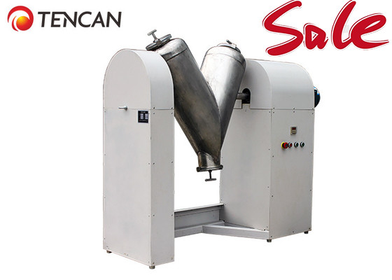 Laboratory Blender V Shape Dry Powder Mixers Machine 5-500L With Timing Device