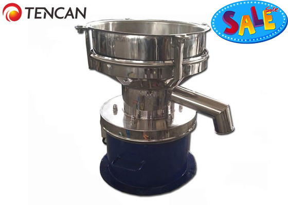 Sieve Shaker Lab Equipment Vibrating Screeners Single Motor 0.12KW Rotary Direct Discharge 520mm