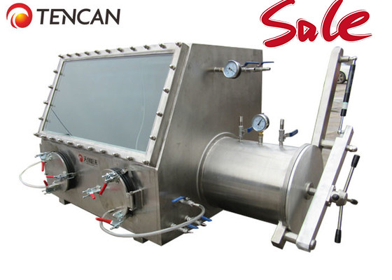 Laboratory Vacuum Glove Box Stainless Steel Glove Box Chemistry SS 0MPa 600mm Chamber