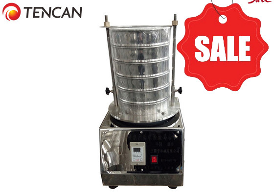 Laboratory Sieve Shakers 1420Rpm Stainless Steel Vibrating Screeners Diameter 300mm