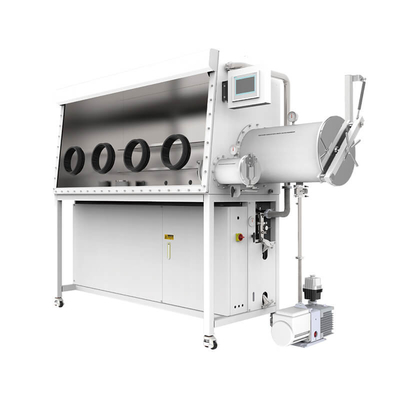 Laboratory Use GBP750S-4(1800) Inert Gas Glovebox Regeneration System With 4 Gloves for One Side