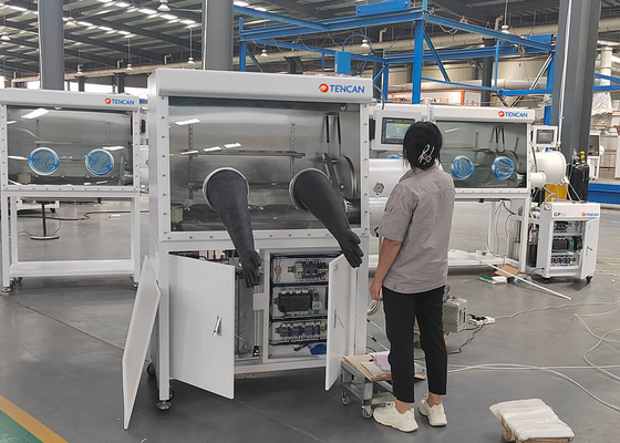 TENCAN Lab Equipment Supplier GBP750S-2 (1200) Inert Gas Glovebox Lab Glove Box with Purification System