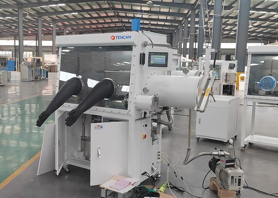 TENCAN Lab Purified Glove box GBP1000D-4 (1200) Two-sided Working Glove Box Gas Purification Systems for Lithium-ion Batteries