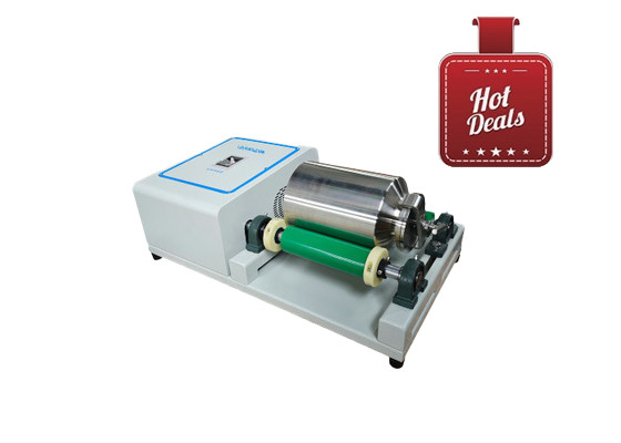Laboratory ball mill manufacturer for sale compact laboratory equipment 5L capacity tank double roll ball mill