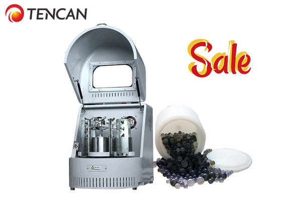 0.25kW Speed Control Frequency Control TENCAN Planetary Ball Mill for Food and Chemicals Powder Grinding 0.4L Capacity