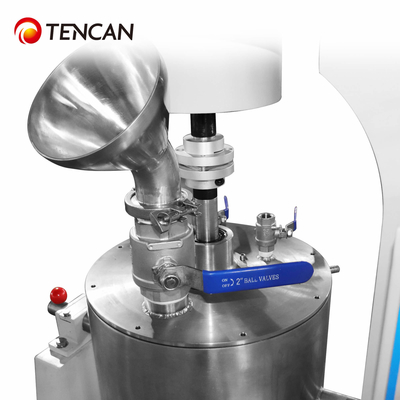 Tencan 20L Light Stirred Ball Mill with Alumina Ceramic Liner amp Water Jacket for Ultra-Fine Particle Size Reduction
