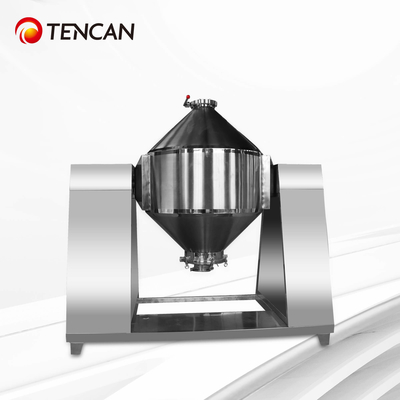 Tencan 5-300L Lab/Industrial Double Cone Mixer - High Efficiency & Low Energy Consumption
