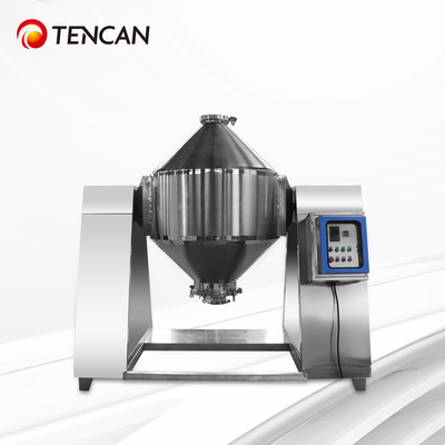 Tencan 5-300L Lab/Industrial Double Cone Mixer - High Efficiency & Low Energy Consumption