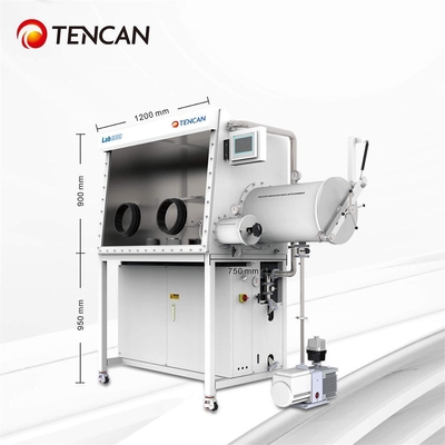 TENCAN GBP750S-2 Laboratory Glove Box Oxygen Water Removal 1200mm