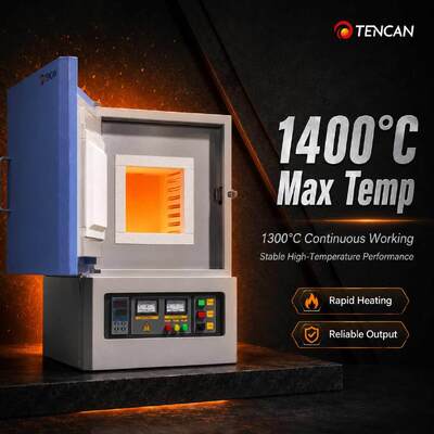 1400°C Laboratory Muffle Furnace for Ashing, Annealing and Material Testing