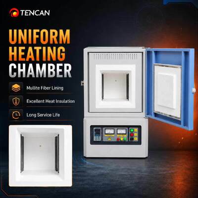 1700°C Lab Sintering Furnace Muffle Furnace for Ceramic Sintering and Thermal Processing