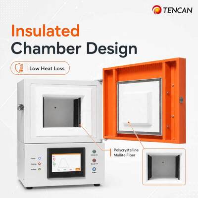 TENCAN CE Certified 1700°C Dental Zirconia Sintering Furnace with MoSi2 Heater and 7-Inch Touch Screen for Denture Ceramic