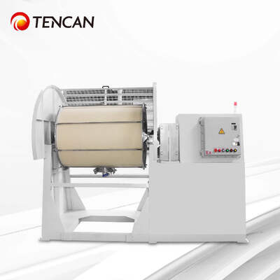 TENCAN High-Purity Nylon Drum Ball Mill Metal-Free Powder Grinding Blending Equipment