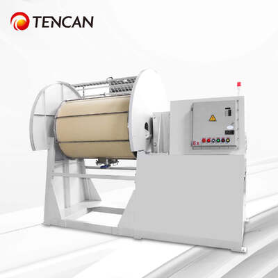 TENCAN High-Purity Nylon Drum Ball Mill Metal-Free Powder Grinding Blending Equipment