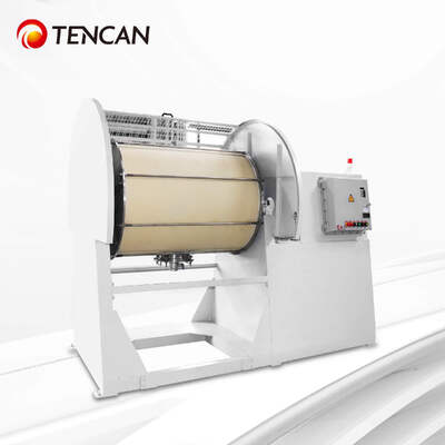 TENCAN High-Purity Nylon Drum Ball Mill Metal-Free Powder Grinding Blending Equipment