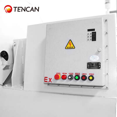 TENCAN High-Purity Nylon Drum Ball Mill Metal-Free Powder Grinding Blending Equipment