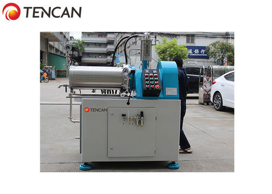 18.5KW Ceramic Spray Glaze Grinding Bead Mill Machine For Sub Micron Scale Printing Ink