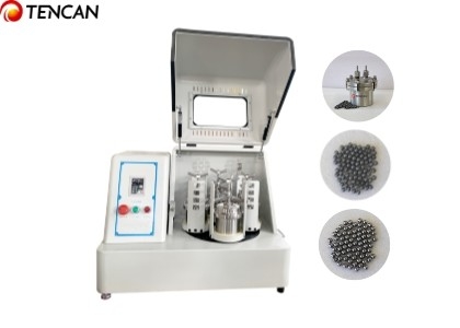 Micron Grinding Planetary Ball Mill 110V 60Hz Voltage 1 Year