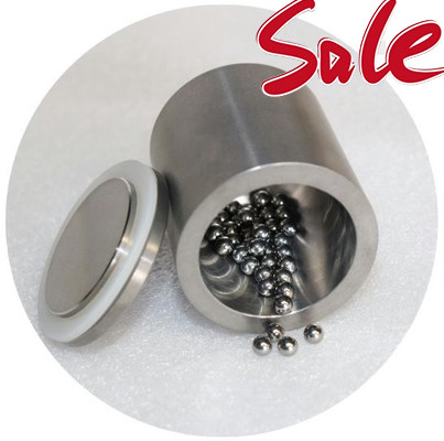 Ball Mill Jar Ball Mill Manufacturer Tungsten Carbide Customizable 50mL Capacity With 46mm Inner Depth