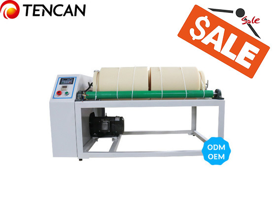 Jar Mill Roller Laboratory Ball Grinder Manufacturer 1130*800*690mm With Dust Cover / Hand Gear Customization Services