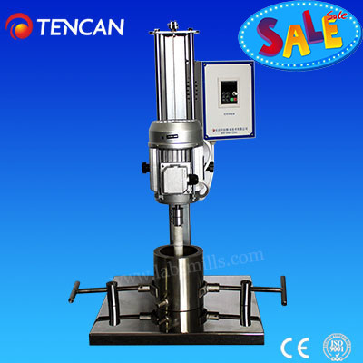 Lab Attritor Stirring Ball Mill Media Mills 220V 50Hz Timing / Cycling Temperature Adjustable