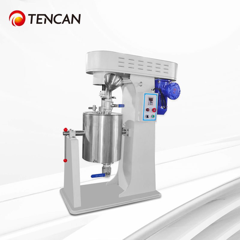 Tencan 20L Light Stirred Ball Mill with Alumina Ceramic Liner amp Water Jacket for Ultra-Fine Particle Size Reduction