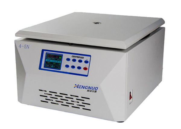 Bench Top Large Capacity Low Speed Medical Centrifuge Machine 4-5N Normal Temperature