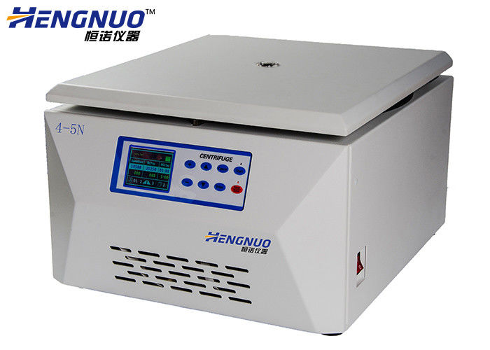 Large Capacity Low Speed 4-5N / 4-5R Refrigerated Benchtop Centrifuge