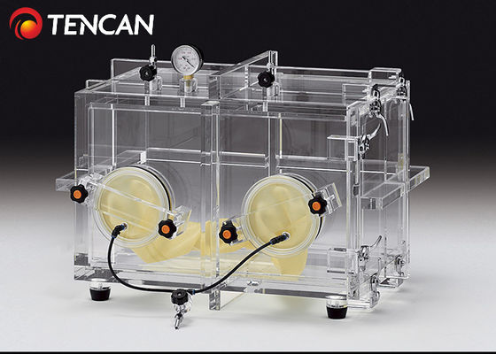 15mm Thickness Acrylic Glove Box 500mm Highly Transparent ISO Standard