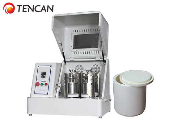 1.5KW Square Shaped Planetary Ball Mill Matching Zirconia Corundum Agate & Nylon Mill Jars