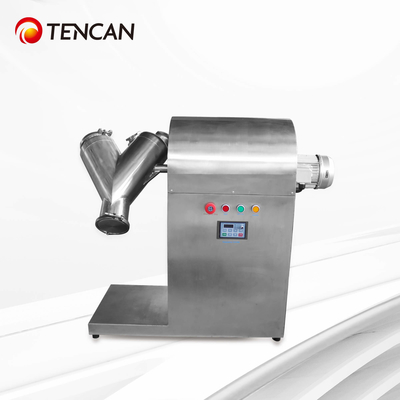 Uniform Mixing Without Dead Zones 5-500L Industrial V-Shape Powder Blender with 220V or 380V Voltage